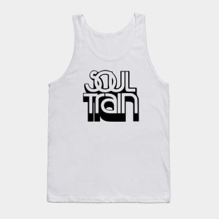 Soul Train Black Tank Top